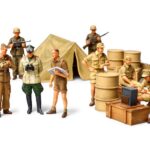 Tamiya 32561 1/48 WWII German Africa Corps Infantry Set