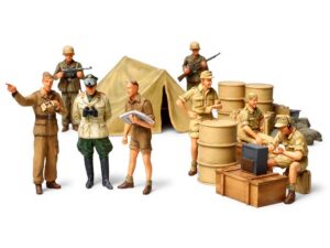 Tamiya 32561 1/48 WWII German Africa Corps Infantry Set