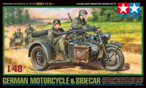 Tamiya 32578 1/48 German Motorcycle & Sidecar：圖片 2