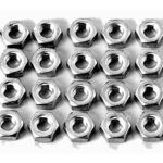 Tamiya 53021 3mm Aluminum Nut (20 Pcs.)