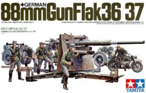 Tamiya 35017 1/35 German 88mm Gun FlaK 36/37：圖片 2