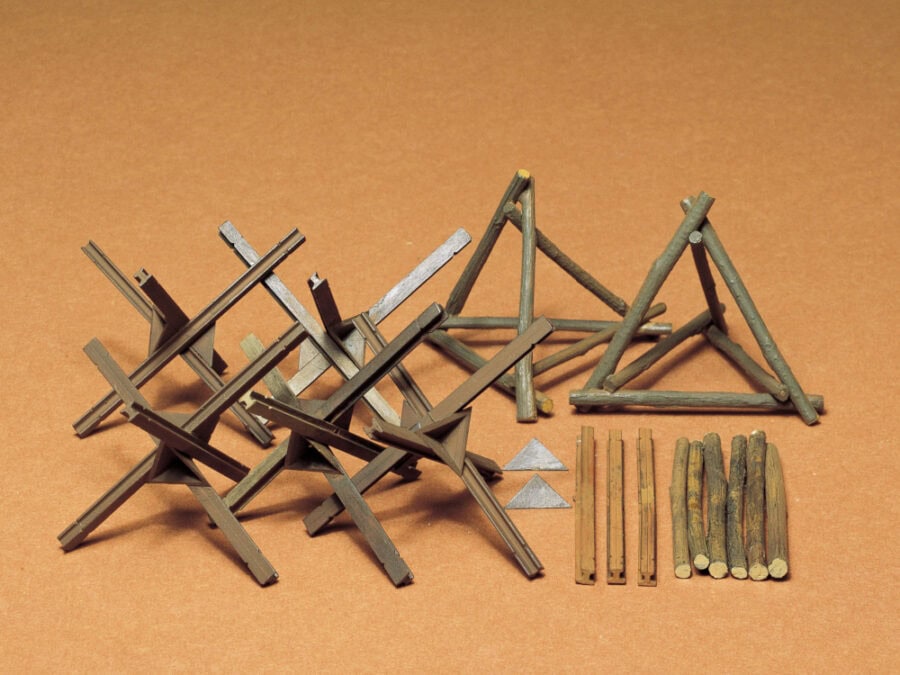 Tamiya 35027 1/35 Barricade Set：圖片 1