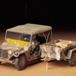 Tamiya 35130 1/35 U.S. M151A2 Ford Mutt with M416 Cargo Trailer