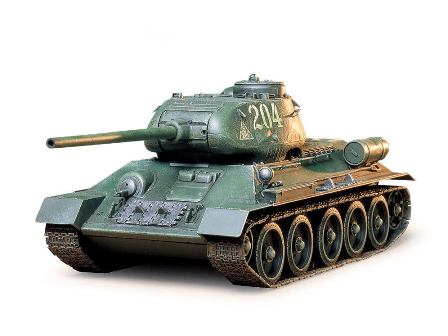 Tamiya 35138 1/35 Russian Tank T34/85：圖片 1