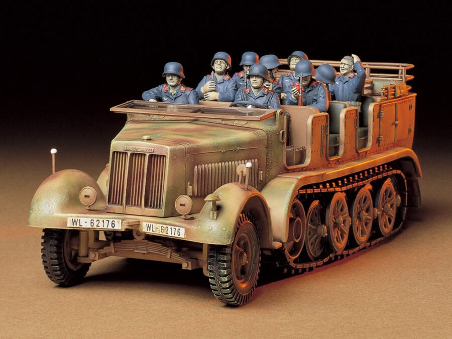 Tamiya 35148 1/35 German 8ton Semi Track Sd.Kfz.7：圖片 1