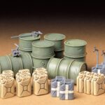 Tamiya 35186 1/35 German Fuel Drum Set