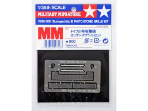 Tamiya 35199 1/35 German Sturmgeschutz III Photo-Etched Grille Set：圖片 2