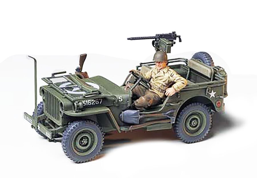 Tamiya 35219 1/35 U.S. Jeep Willys MB 1/4-ton 4x4 Truck：圖片 1