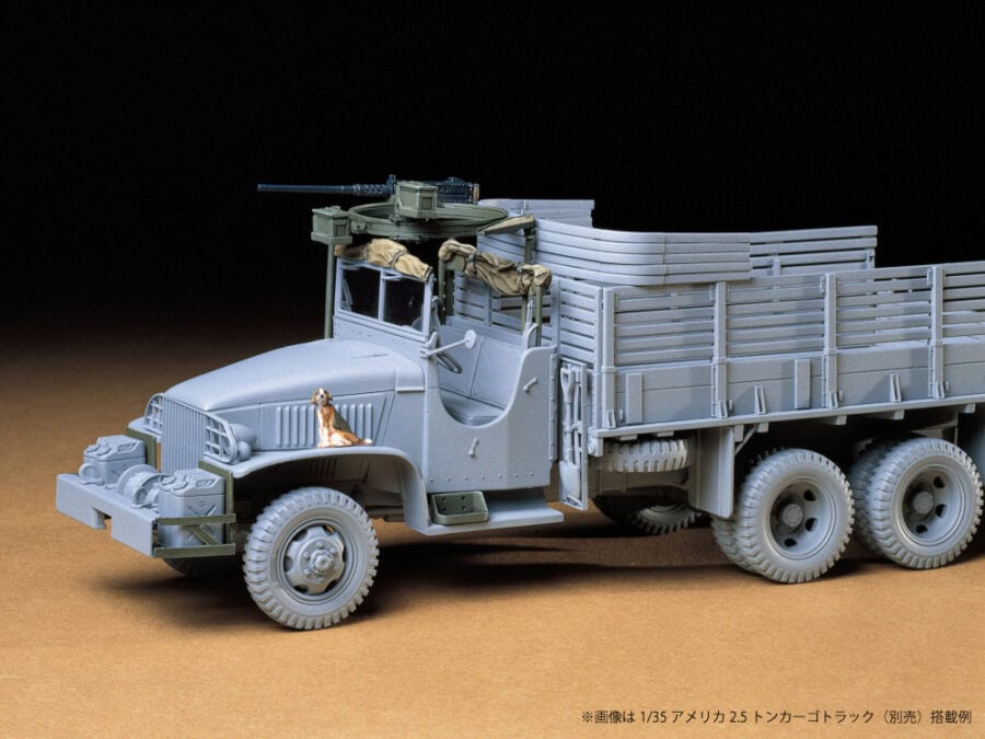 Tamiya 35231 1/35 Military US 6x6 Cargo Truck Parts Set Kit：圖片 1