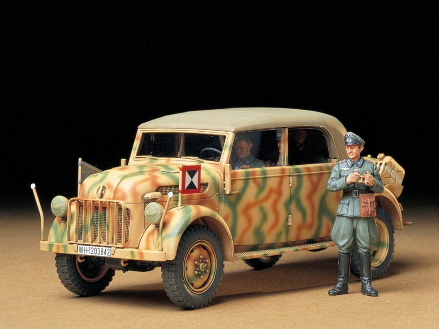 Tamiya 35235 1/35 German Steyr Type 1500A Kommandeurwagen：圖片 1
