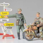 Tamiya 35241 1/35 German Motorcycle Orderly Set