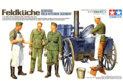 Tamiya 35247 1/35 German Field Kitchen Scenery：圖片 2