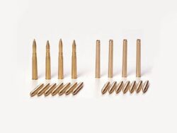 Tamiya 35258 1/35 Marder III M Brass 7.5cm Projectiles