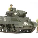 Tamiya 35312 1/35 U.S. Howitzer Motor Carriage M8 'Awaiting Orders' Set (w/3 Figures)