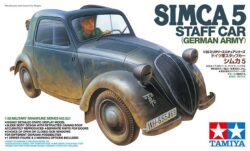 Tamiya 35321 1/35 Simca 5 Staff Car (German Army)：圖片 2