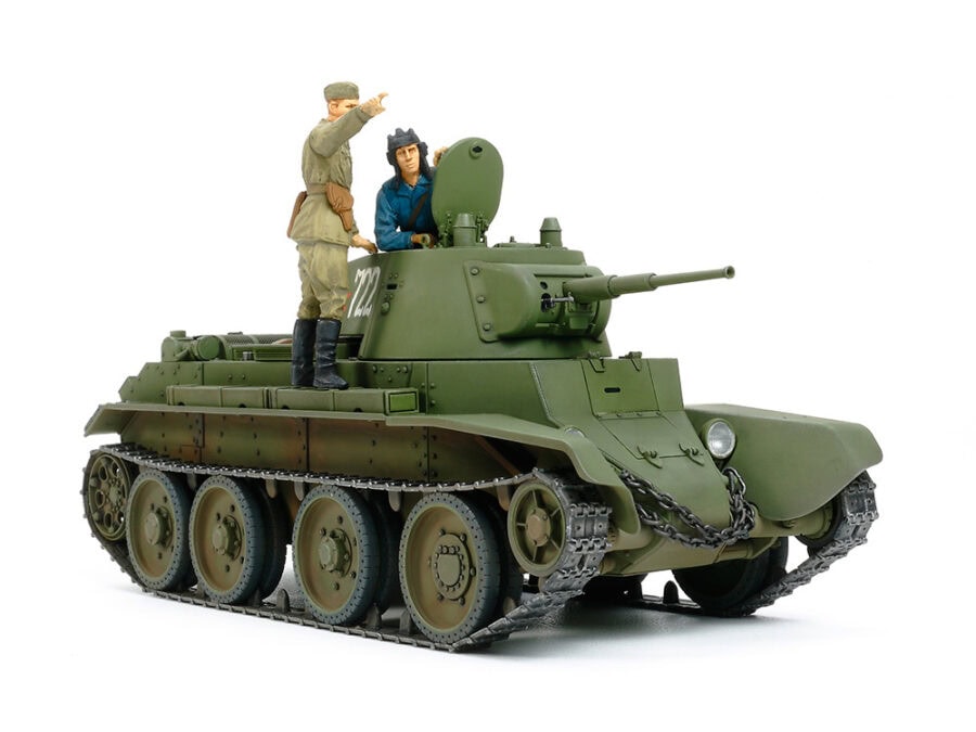 Tamiya 35327 1/35 WWII Soviet Russian Tank BT-7 1937：圖片 1