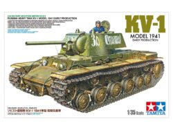 Tamiya 35372 1/35 Soviet Heavy Tank KV-1 1941 Early Production Vehicle：圖片 2