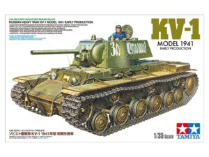Tamiya 35372 1/35 Soviet Heavy Tank KV-1 1941 Early Production Vehicle：圖片 2