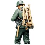 Tamiya 36311 WWII German Machine Gun Ammo-Belt Feeder (Carrying Tripod)