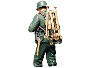 Tamiya 36311 WWII German Machine Gun Ammo-Belt Feeder (Carrying Tripod)