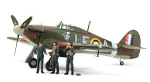 Tamiya 37011 1/48 Hawker Hurricane Mk.I w/3 Figures