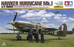 Tamiya 37011 1/48 Hawker Hurricane Mk.I w/3 Figures：圖片 5