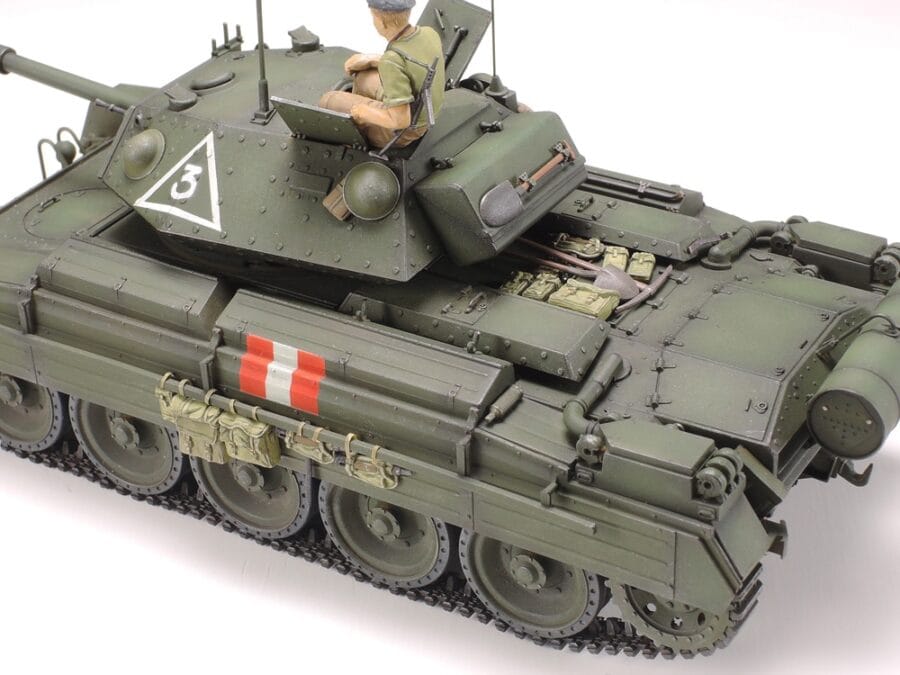 Tamiya 37025 1/35 British Cruiser Tank Mk.VI Crusader Mk.III：圖片 4