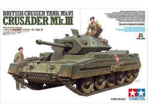 Tamiya 37025 1/35 British Cruiser Tank Mk.VI Crusader Mk.III：圖片 6