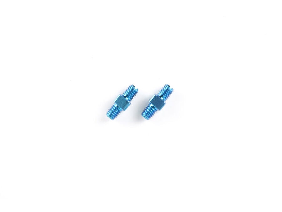 Tamiya 42116 TRF 3x10mm Blue Titan Turnbuckle(2Pcs)：圖片 1