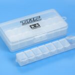 Tamiya 42302 Parts Storage Box (8-Compartment Case x3)
