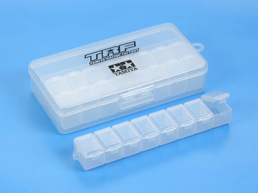 Tamiya 42302 Parts Storage Box (8-Compartment Case x3)：圖片 1