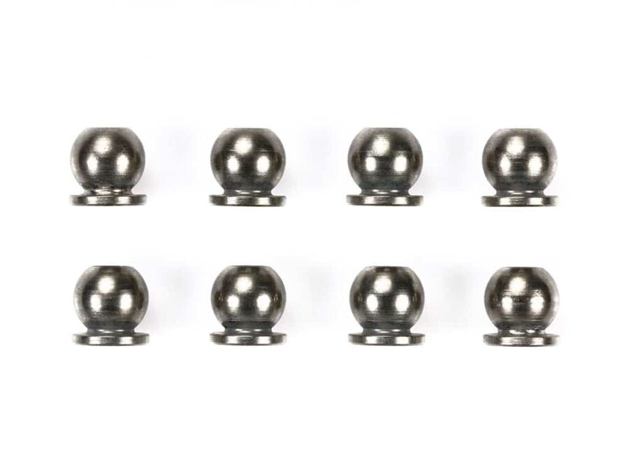 Tamiya 42344 Φ5.8mm short pillow ball nut for TRF damper (8 pieces)：圖片 1