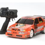 Tamiya 46627 1/10 RC RTR Alfa Romeo 155 V6 TI Jagermeister (TT01ES chassis)