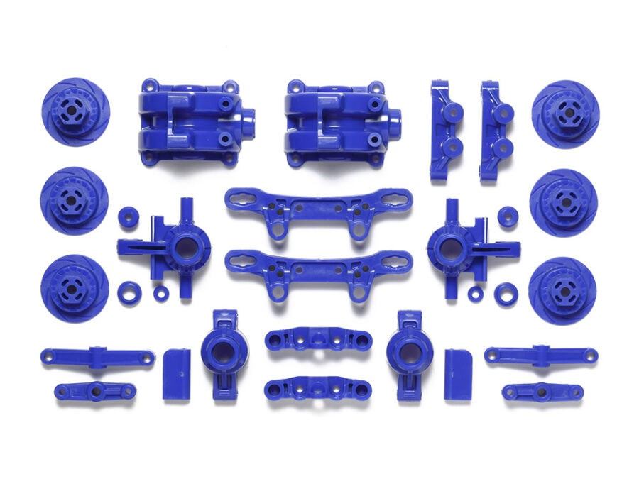 Tamiya 47333 TT-02 A Parts Upright (Blue)：圖片 1