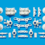 Tamiya 47334 TT-02 A Parts Upright (White)