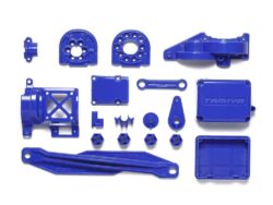Tamiya 47335 TT-02 D Parts (Motor Mount) (Blue)