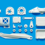 Tamiya 47336 TT-02 D Parts (Motor Mount) White