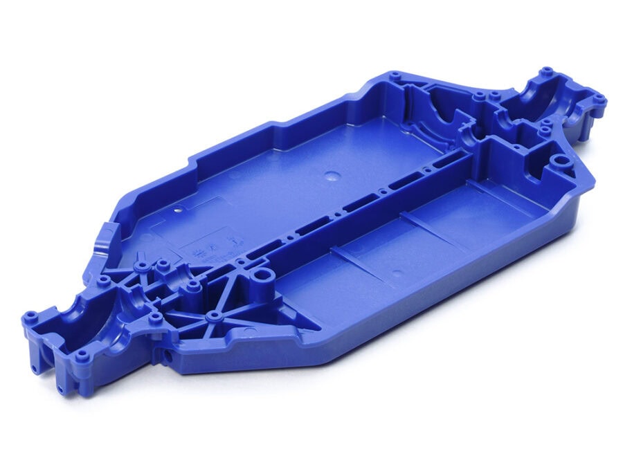 Tamiya 47339 TT-02 Lower Deck (Hard/Blue)：圖片 1