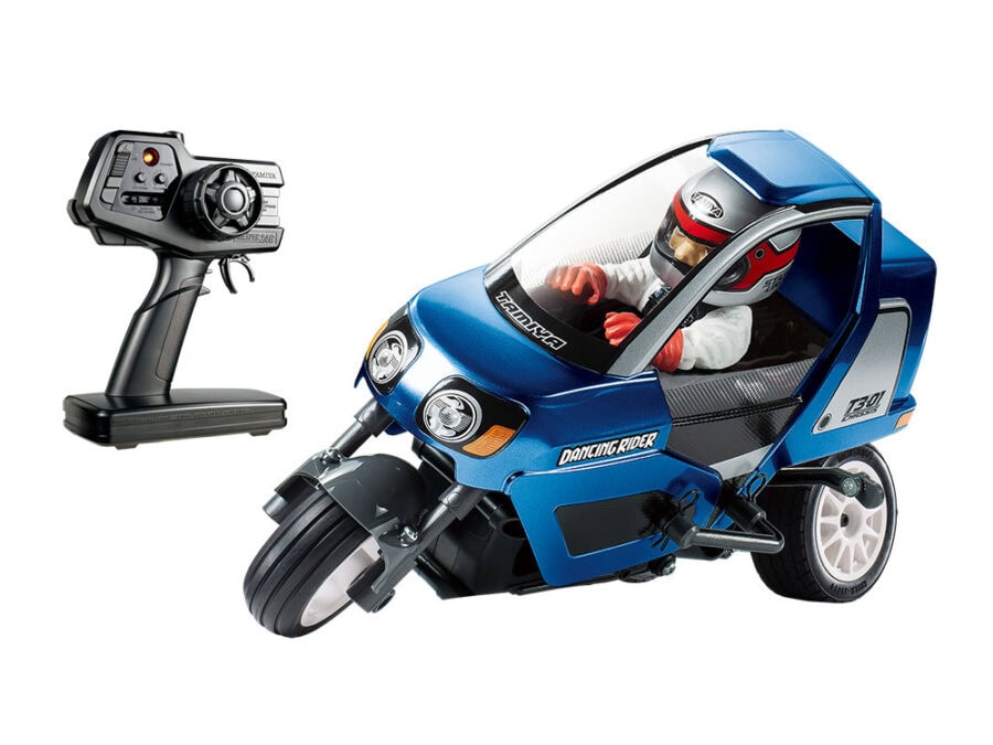Tamiya 47384 1/8 R/C Star Unit Dancing Rider (Assembled) (T3-01 Chassis) Metallic Blue Body：圖片 1