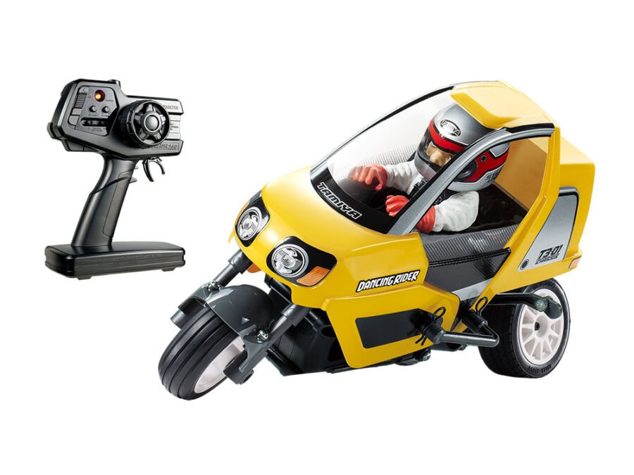 Tamiya 47385 1/8 R/C Star Unit Dancing Rider (Assembled) (T3-01 Chassis) Yellow Body：圖片 1