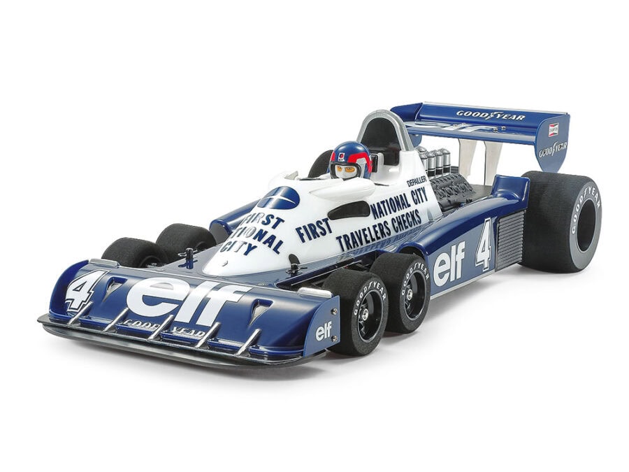 Tamiya 47392 1/10 R/C Tyrrell P34 Six Wheeler 1977 Monaco GP Special Edition (Painted Body)：圖片 1