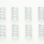 Tamiya 47447 On-road specification hard spring set (white)