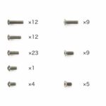 Tamiya 47449 TC-01 Titanium screw set