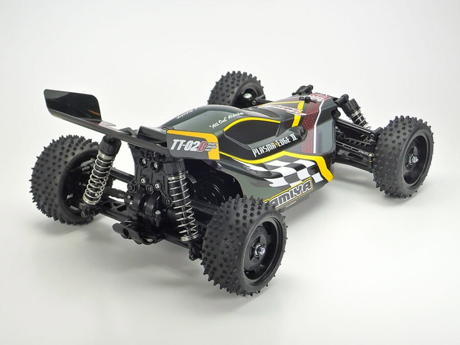 Tamiya 47454 1/10 R/C Plasma Edge II Iridescent Purple/Green (TT-02B)：圖片 2