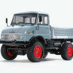 Tamiya 47465 1/10 RC Mercedes-BENZ Unimog 406 Series U900 (Blue-Gray Painted Body) (CC-02 Chassis)
