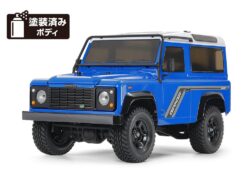 Tamiya 47478 1/10 RC 1990 Land Rover Defender 90 (Light Blue Painted Body) (CC-02 Chassis)