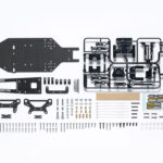 Tamiya 47479 TA02 Carbon Chassis Conversion Set