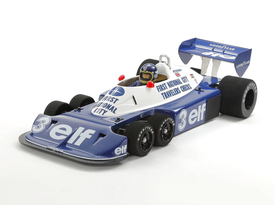Tamiya 47486 1/10 RC Tyrrell P34 Six Wheeler 1977 Argentine GP：圖片 1