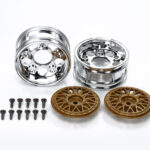 Tamiya 50548 2-Piece Mesh Wheel (1 Pair, 4WD/FWD Touring & Rally Car)