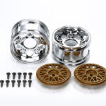 Tamiya 50549 2-Piece Wide Mesh Wheels (1pair, 4WD/Touring Car)